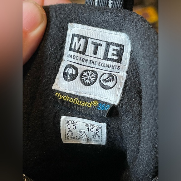 Vans Sk8 Hi Mte 2 Black/Black 3M Primaloft Hydroguard Boots Men’s 8 & 9 NEW - Picture 12 of 12